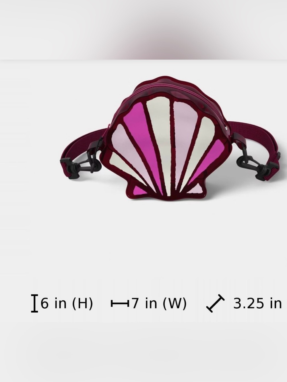 SUN SQUAD NOVELTY SEASHELL CROSSBODY BAG - Picture 4 of 4